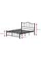 Bella Metal Bed Frame 150x200 ARM144 Black Bella Metal Bed Frame 150x200 ARM144 Black