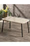 Nesting Table And Center Table Set Kr Metal Cream