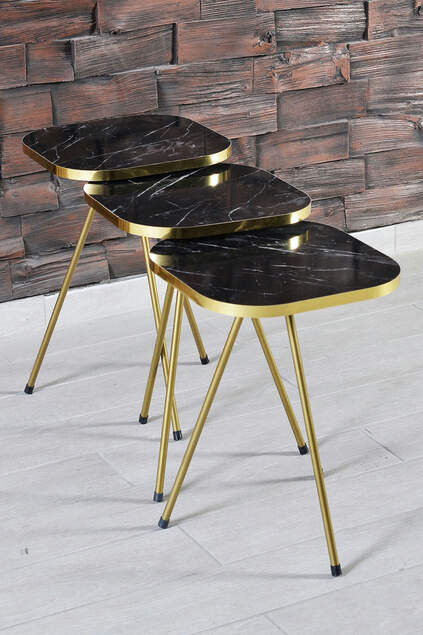 Nesting Table Golden Efes