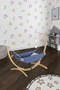 Anti-Tilt Hammock Crib Dark Blue Anti-Tilt Hammock Crib Dark Blue
