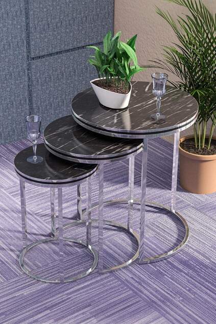 4'lü Çift Gümüş C Lux Set 4'lü Çift Gümüş C Lux Set