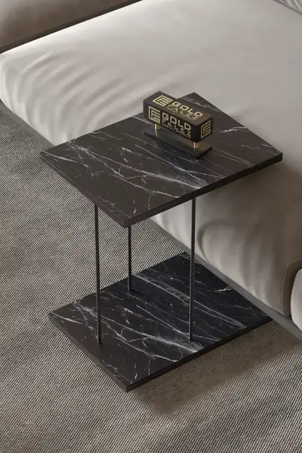 Beistelltisch auf Rädern Rectangle