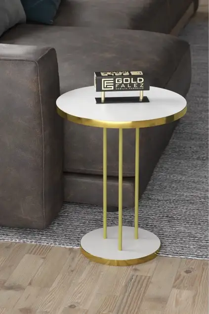 Gold Terra Zigon Coffee Table