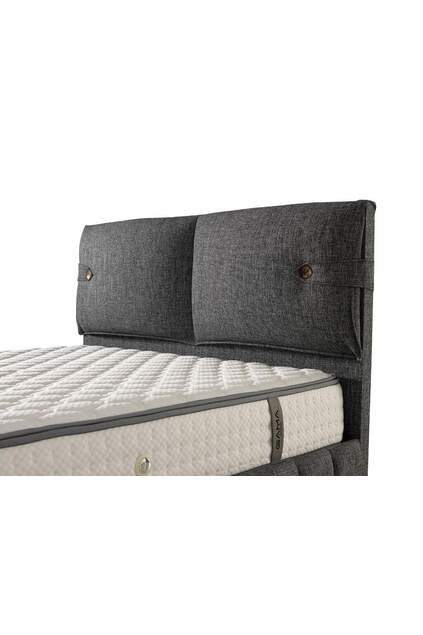 MD Prag 150x200 Doppelbett, Bettgestell, Kopfteil-Set GM163
