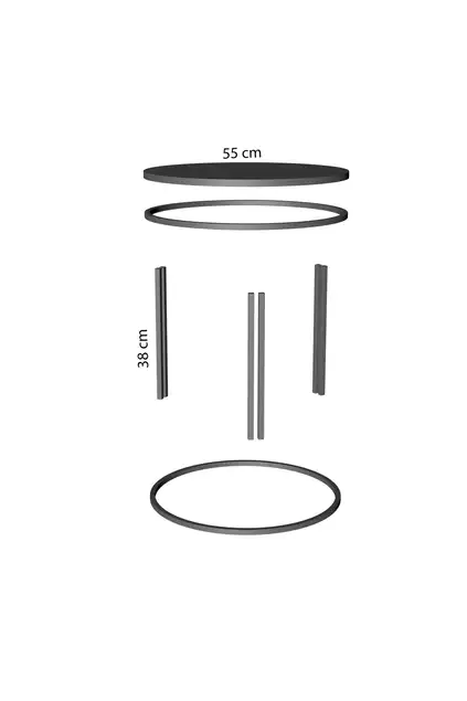 Full Moon Set of 3