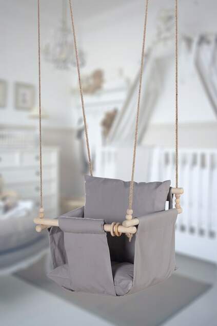 Ruby Puff Gray Swing Ruby Puff Gray Swing