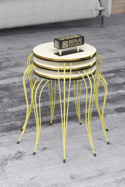 Tavolino Zigon Luxury Double Gold