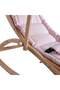 Kinderwagen aus Holz Rosa