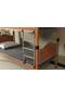 Pearl Bunk Bed 90x190 ARM005 Grey + Walnut