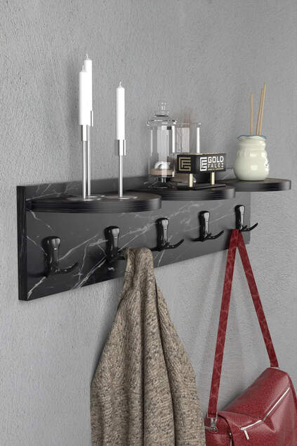 80cm Hanging Coat Rack
