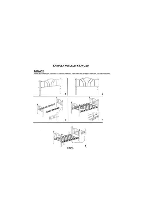 Bella Metal Bed Frame 120x200 ARM141 Burgundy Bella Metal Bed Frame 120x200 ARM141 Burgundy