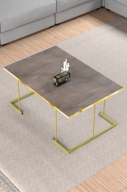 Solo Gold Centre Coffee Table