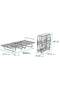Miranda Letto in Metallo con Rete 80x190 ARM153