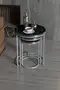 Nesting Table C Lux Silver