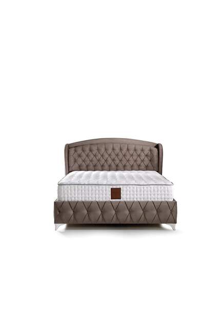 MD Siola 180x200 Double Bed, Base, Headboard Set GM103