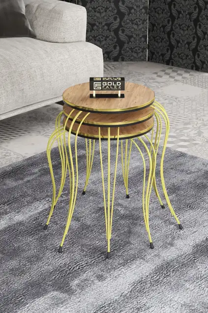 Tavolino Zigon Luxury Double Gold