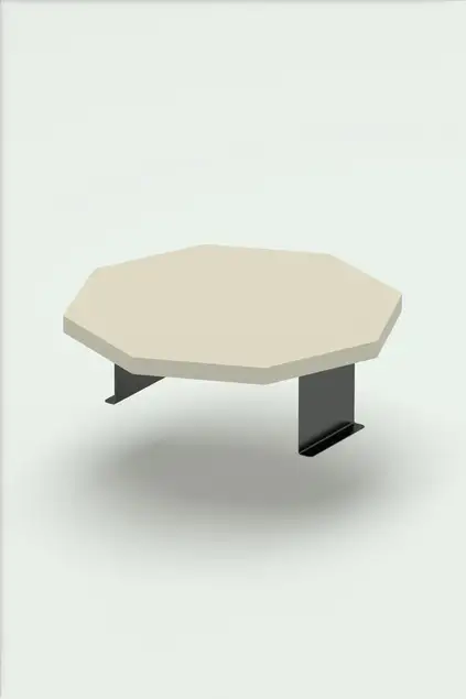 Decorative Side Table Octagon