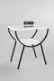 Side Table Nightstand Metal
