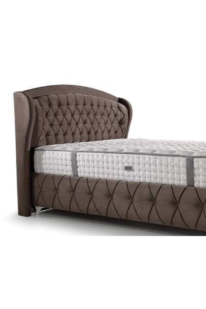 MD Siola 180x200 Double Bed, Base, Headboard Set GM103