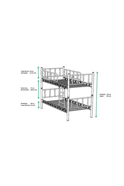 Giglio Letto a Castello 90x200 ARM040
