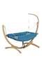 Wooden Blue Hammock Wooden Blue Hammock