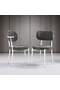 Set Tavolo Mix Marmo Bianco & Sedie Atlante Bianche HDR1260