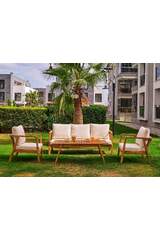 Gardenya Wooden Seating Group ROY011