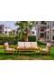 Gardenya Wooden Seating Group ROY011