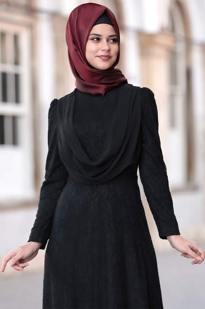 Esila Evening Dress Black