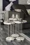 Silver Terra Zigon Coffee Table Silver Terra Zigon Coffee Table