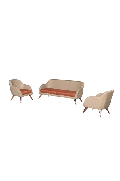 Set di divani da ufficio Artemis FSM1006