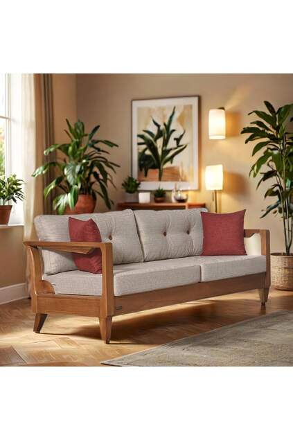 MD Flamingo İskandinav Üçlü Koltuk MDN112A MD Flamingo İskandinav Üçlü Koltuk MDN112A