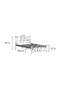 Orkide Metal Bed Frame 90x190 ARM104