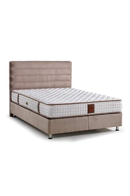 MD Sedef 150x200 Double Bed, Base, Headboard Set GM121