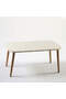 Center Table Kr Wooden Turned Leg White