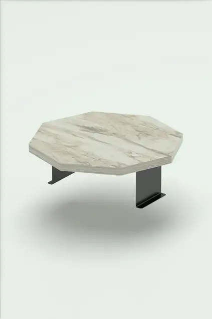 Decorative Side Table Octagon