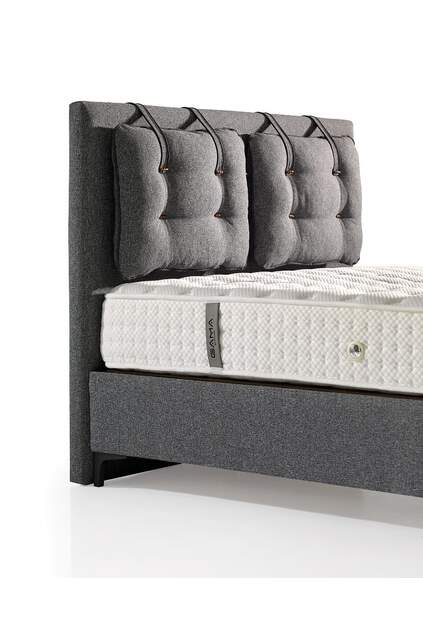 MD Golf 150x200 Double Bed, Base, Headboard Set GM166