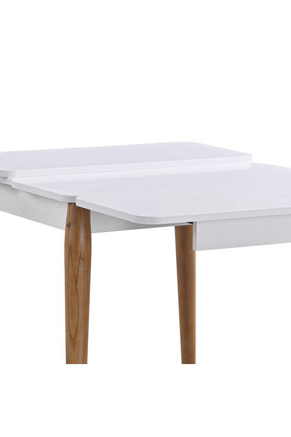 Tesla White Table And Chair Set FRL1041