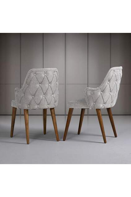 Set Tavolo Elkamet Noce & Sedie Gocciolare HDR1217