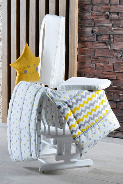 White Star Basket Crib