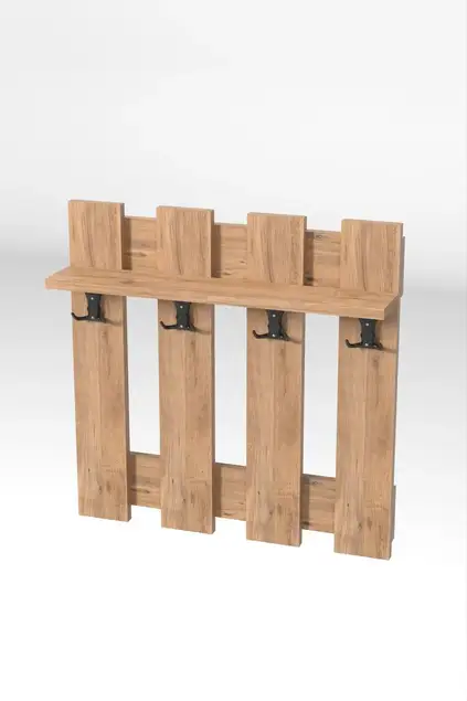 Fence Wall Hanging Coat Rack