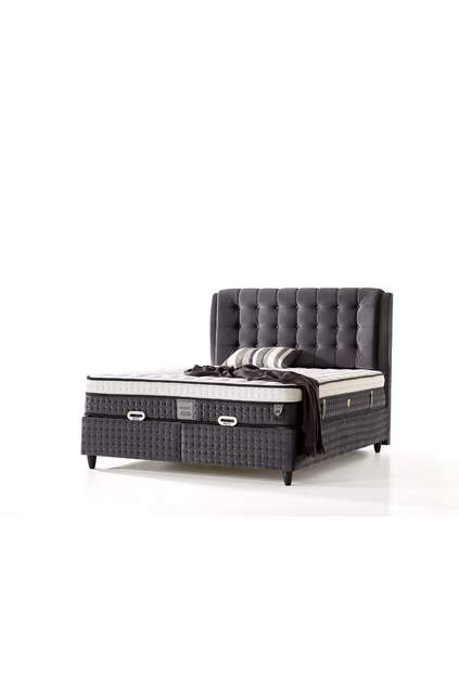 MD Prime 180x200 Double Bed, Base, Headboard Set GM165 MD Prime 180x200 Double Bed, Base, Headboard Set GM165