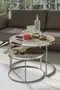 Coffee Table Double Silver Luxury Special