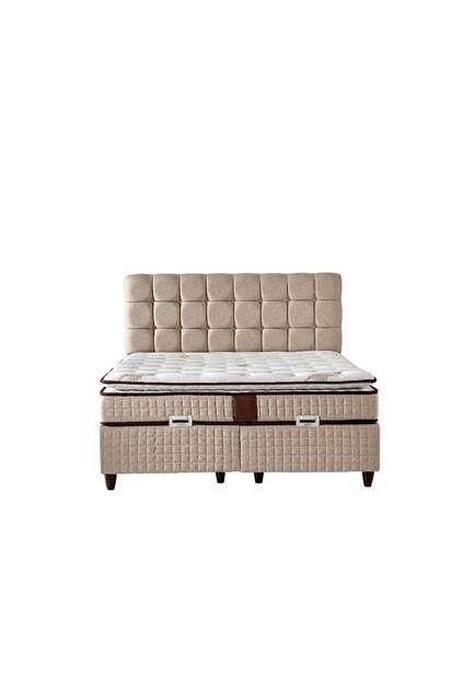 MD Troy 180x200 Çift Kişilik Yatak, Baza, Başlık Seti GM190