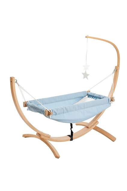 Wooden Blue Hammock Wooden Blue Hammock