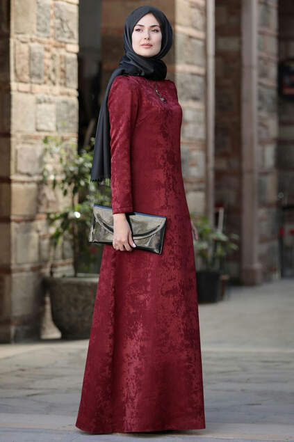 Esin Dress Burgundy