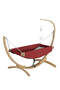 Rollover Safety Hammock Crib Claret Red