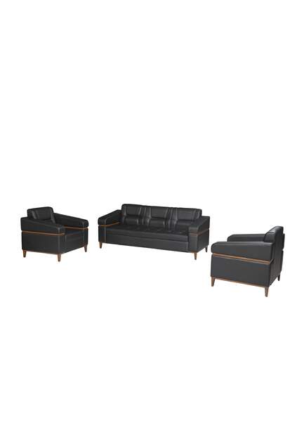 Set di divani da ufficio in legno Castello FSM1015