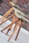 Nesting Table Wooden Turned Leg Walnut Cr Nesting Table Wooden Turned Leg Walnut Cr