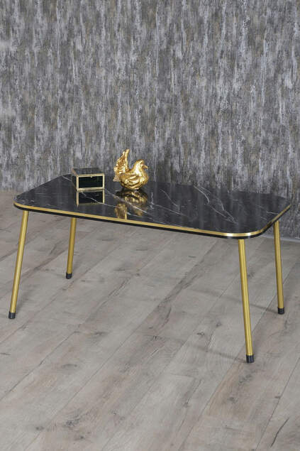 Nesting Table And Center Table Kr Set Double Gold Bendir Wire